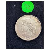 1922 Peace Silver Dollar