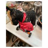 Vintage Stuffed Horse on Wheels Toy