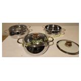 Command Performance Stainless Steel Cookware Set