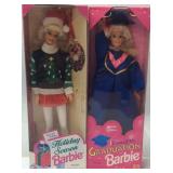 3 BARBIE DOLLS, HOLIDAY SEASON, 96 GRADUATION