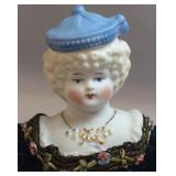 ANTIQUE PARIAN CHINA HEAD DOLL