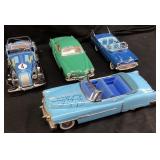 (4)  DIECAST MODEL CARS