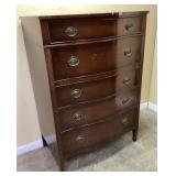 MID CENTURY KINDEL FURNITURE CHEST OF DRAWERS