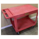 RED ULINE UTILITY CART #2