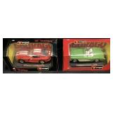 (2) BURAGO DIE CAST, NIB, 57 CORVETTE & 97 VIPER