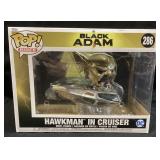 FUNKO POP #286 BLACK ADAM HAWKMAN IN CRUISER