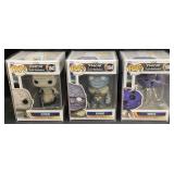 (3) FUNKO POP MARVEL THOR LOVE AND THUNDER