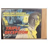 TRIPLE DECEPTION 1956 MOVIE POSTER