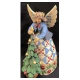 2002 JIM SHORE CHRISTMAS ANGEL FIGURINE, 8