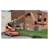 2008 JLG BOOM LIFT MODEL E400AJP NARROW PRO WALL,