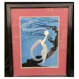 ERTE ï¿½ï¿½FIREFLIESï¿½ï¿½ FRAMED PRINT