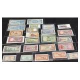 ASSORTED FOREIGN PAPER MONEY, LAOS, CAMBODIA,