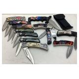 (12) ASSORTED POCKET KNIVES, FROST AMERICAN