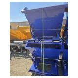 Lot of 2 NEW Dumpster Hoppers (Blue)