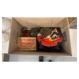 Box Lot of Coca-Cola Items