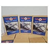 Lot of 3 NIB Texaco Die-Cast Collectible Planes