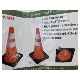 NEW All-Metal 60pc Highway Traffic Cones