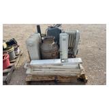 Lot of Metal Tins, Heaters, Blinds