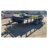 Homemade Flatbed Trailer (BOS)