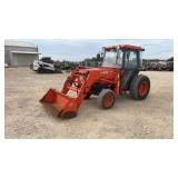 Kubota L4200 Cab/Air W/LA680 Front Loader/Bucket