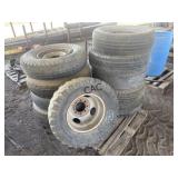 Lot of Assorted Tires/Wheels