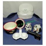 Corning ware and Bella Casa Kitchenware