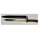 (2) BAYONET & SCABBARD