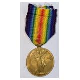 WW1 INTER-ALLIED VICTORY MEDAL 1914-1919 # NAME