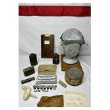 WWI & WWII MILITARY COLLECTIBLE LOT