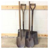 (4) Shovels