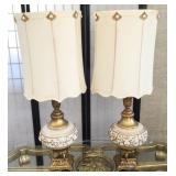 Pair of Provincial Tall Table Lamps