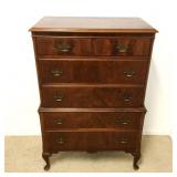 Sligh Flame Mahogany Chest of Drawers