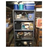 Shelf Lot of Home Goods