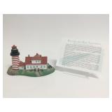 Danbury Mint Lighthouse "Block Island"