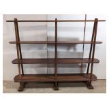 Cherry Wood Display Shelf