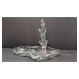 Vintage Tiffin Glass Flower floater Candle holder