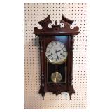 Kassell Mahogany 31 day clock