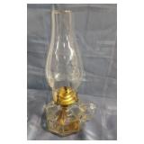 8 Panel Clear Octagonal Hand Lamp