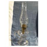 Clear Glass Mantle Lamp with Handle