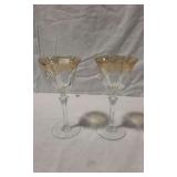 Colored Crystal Wine Glasses