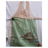 Hand Embroidered Apron & More Vintage Aprons