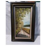 Original Oil on Board "Pathway" by Pieratt