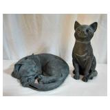 Figural Cat Statues