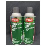 (2) CRC Contact Cleaner 2000 Precision Cleaner