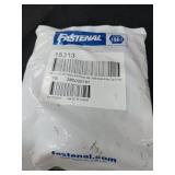 (10) Fastenal Yellow Zinc Finished Hex Cap Screw