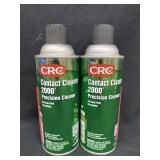 (2) CRC Contact Cleaner 2000 Precision Cleaner