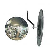 Convex Security Mirror: Round, Acrylic, 27 in Dia