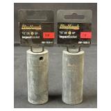 (2) Blackhawk 1/2" Deep Socket 13/16"