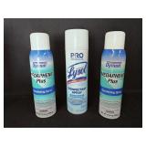 Lysol & Medaphene Plus Disinfecting Sprays