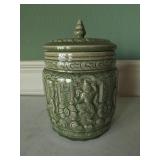 Thai Celadon Green Ceramic Cannister